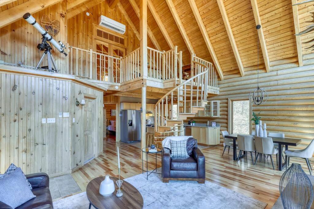 Saint Adolphe D'Howard Le Courchevel Luxe Chalet - Private Pool - Jacuzzi - Ski מראה חיצוני תמונה